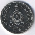 Гондурас 50 сентаво 1999 год