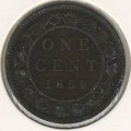 Канада 1 цент 1859 год