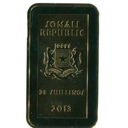 Сомали 25 шиллингов 2013 год - Мифические создания. Феникс 