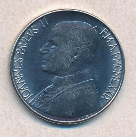 Ватикан 100 лир 1979 год - Папа Иоанн Павел II
