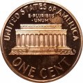 США 1 цент 1993 год - Авраам Линкольн (S)