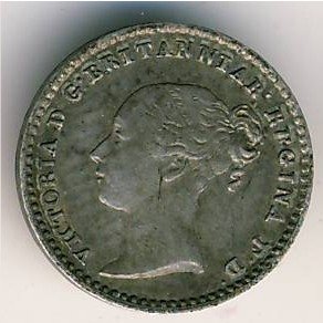 Великобритания 1 пенни 1842 год