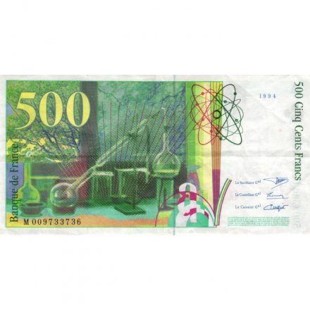 Франция 500 франков 1994 год - VF