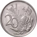 ЮАР 20 центов 1988 год