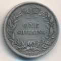 Великобритания 1 шиллинг 1880 год