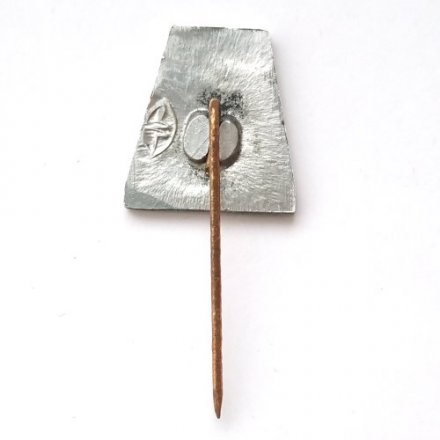 Значок-иголка Латвия. Юрате и Каститис (Jurate ir Kastytis) тип 1