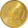 Сан-Марино 50 евроцентов 2008 год - Три башни Сан-Марино