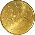 Сан-Марино 50 евроцентов 2008 год - Три башни Сан-Марино