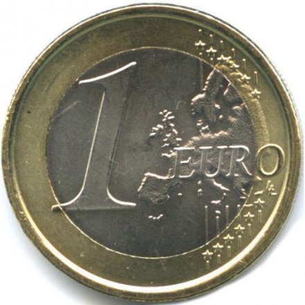 Сан-Марино 1 евро 2009 год - Герб Сан-Марино
