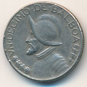 Панама 1/10 бальбоа 1973 год