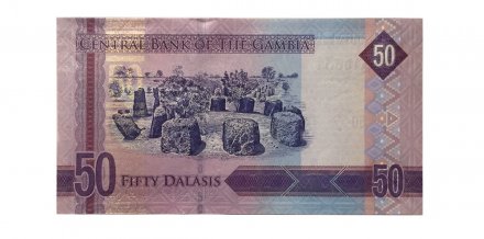 Гамбия 50 даласи 2015 год - UNC