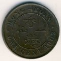 Гонконг 1 цент 1902 год