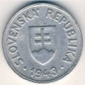 Словакия 50 гелеров 1943 год