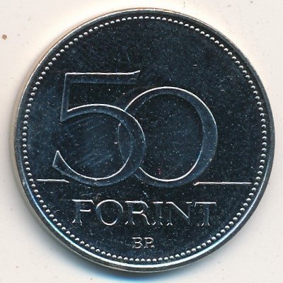 Венгрия 50 форинтов 2007 год - Римский договор