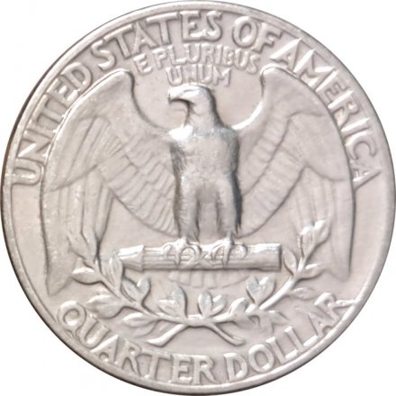 США 25 центов (1/4 доллара) 1941 год (без отметки монетного двора)