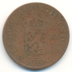 Нидерландская Индия 2 1/2 цента 1920 год