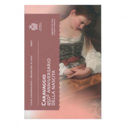 Сан-Марино 2 евро 2021 год - 450 лет со дня рождения Караваджо
