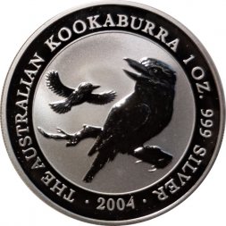 Австралия 1 доллар 2004 год - Австралийская Кукабура